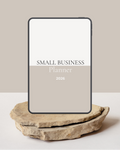 2026 Small Business Planner – Fillable & Printable PDF