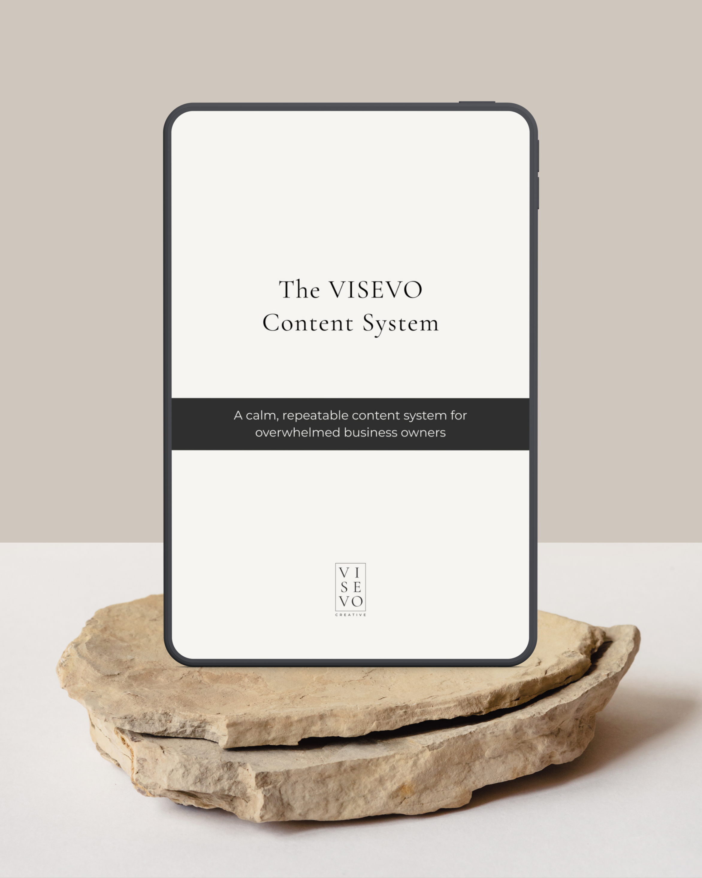 The VISEVO Content System - Beginners Edition